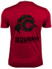GUGGEN MOUNTAIN Funktionsshirt Sport T-Shirt mit Logo in Rot