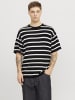 Jack & Jones Gestricktes T-Shirt in Black