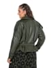 Studio Untold Jacke in dunkles oliv