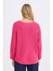 Fransa Strickpullover halbarm FRSINJA Loose fit in Very Berry