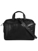 SPIKES & SPARROW Reisetasche echt Leder in schwarz