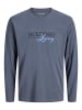 JACK & JONES Junior Langarmshirt Longsleeve Logo-Print Jjjade in turbulence big print