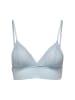 ONLY Spitzen Triangel BH Lace Bralette Bustier ONLLAURA in Blau