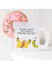 Mr. & Mrs. Panda Teetasse Raupe Schmetterling mit Spruch in Transparent