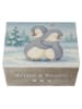 Mr. & Mrs. Panda Box Pinguine Kuscheln Design ohne Spruch in Weiß