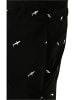 Urban Classics Badeshorts in shark/black/white