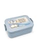 Mr. & Mrs. Panda MEPAL Bentobox Pinguine Kuscheln Design mit Spruch in Blau Pastell