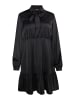 usha BLACK LABEL Damen Midikleid Mit Volant in Schwarz