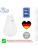 Alvi Mäxchen Sommer Schlafsack light Exclusiv in Streifenfant Silber 865-9