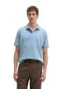Marc O'Polo Poloshirt loose in Dusted Blue