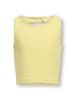 KIDS ONLY Top KOGNESSA S/L CUT OUT TOP in yellow pear