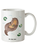 Mr. & Mrs. Panda Henkeltasse Otter Seerose ohne Spruch in Weiß