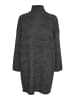 Vero Moda Strickkleid in Dark Grey Melange
