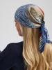 minus Scarf in Navy Paisley Print