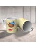 Mr. & Mrs. Panda Plastikbecher Spinne Agathe Kaffee ohne Spruch in Gelb Pastell
