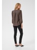 Kaffe Langarm-Bluse KAellen Regular fit in Deep Taupe CC
