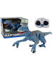 Wisam Ferngesteuerter Dinosaurier Velociraptor Sound Roaring Blue