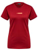 Hummel T-Shirt Hmloffgrid Damen in RHUBARB/NASTURTIUM