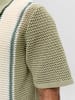 Jack & Jones Gestricktes Polo in Seagrass
