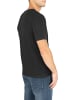 normani 2er Set Herren T-Shirts aus Bio-Baumwolle Nyons in Schwarz
