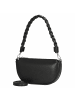 Seidenfelt Melbu Halfmoon - Schultertasche 28 cm (black) in schwarz