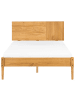 Beliani Doppelbett FLAVIGNAC in Braun - (W) 128 x (H) 90 x (L) 211 cm