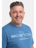 Boston Park Kurzarm T-Shirt in denimblau