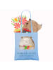 Mr. & Mrs. Panda Shopper Bag Bär Gefühl mit Spruch in Sky Blue