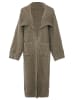 caissa Damen Strickjacke in Taupe Melange
