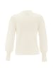 VIRITA Women Strickpullover in Wollweiss