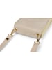 styleBREAKER Handy Umhängetasche in Creme-Beige