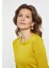Usha Damen Pullover in Limonengelb