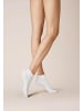 Kunert Sneakersocken Sensual Cotton druckfreier Bund in White