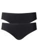 Calida Slip 2er Pack in Schwarz