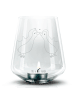 Mr. & Mrs. Panda Glas Teelichthalter Pinguin Liebe ohne Spruch in Transparent