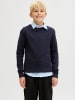 JACK & JONES Junior Strickpullover in Night Sky