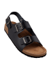 BIOSOFT Sandalen Lars in Schwarz