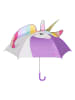 Playshoes Regenschirm Einhorn in Flieder