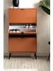 Furn.Design Schuhschrank terracotta 70 x 125 cm, Schuhkipper mit 3 Klappen