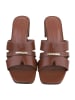 Ital-Design High-Heel Sandalette in Braun