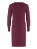 Betty Barclay Strickkleid mit Schleifenknoten in Dark Aubergine