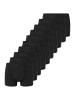 UNCOVER BY SCHIESSER Retro Short / Pant Cotton in Schwarz