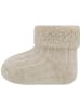 ewers 3er-Set Newborn Socken 3er Pack Rippe/Umschlag in oliv-mokka-beige mel.