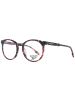 Reebok Unisex Optische Fassungen Rund Rot