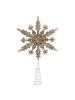 Atmosphera Créateur d'intérieur Weihnachtsbaumspitze in gold