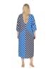 Ulla Popken Kleid in azurblau