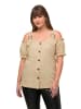 Ulla Popken Trachtenbluse in beige