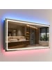relaxdays Badspiegel "Light" - (B)80 x (H)60 cm
