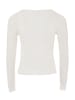faina Women Sweater in Wollweiss