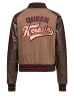 Queen Kerosin Queen Kerosin College Jacke in braun